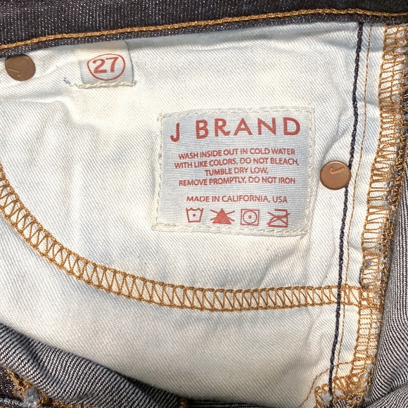 Vintage J Brand Pure Lovestory Dark Wash Flare Bell Bottom Jeans Size 27 - Picture 8 of 13